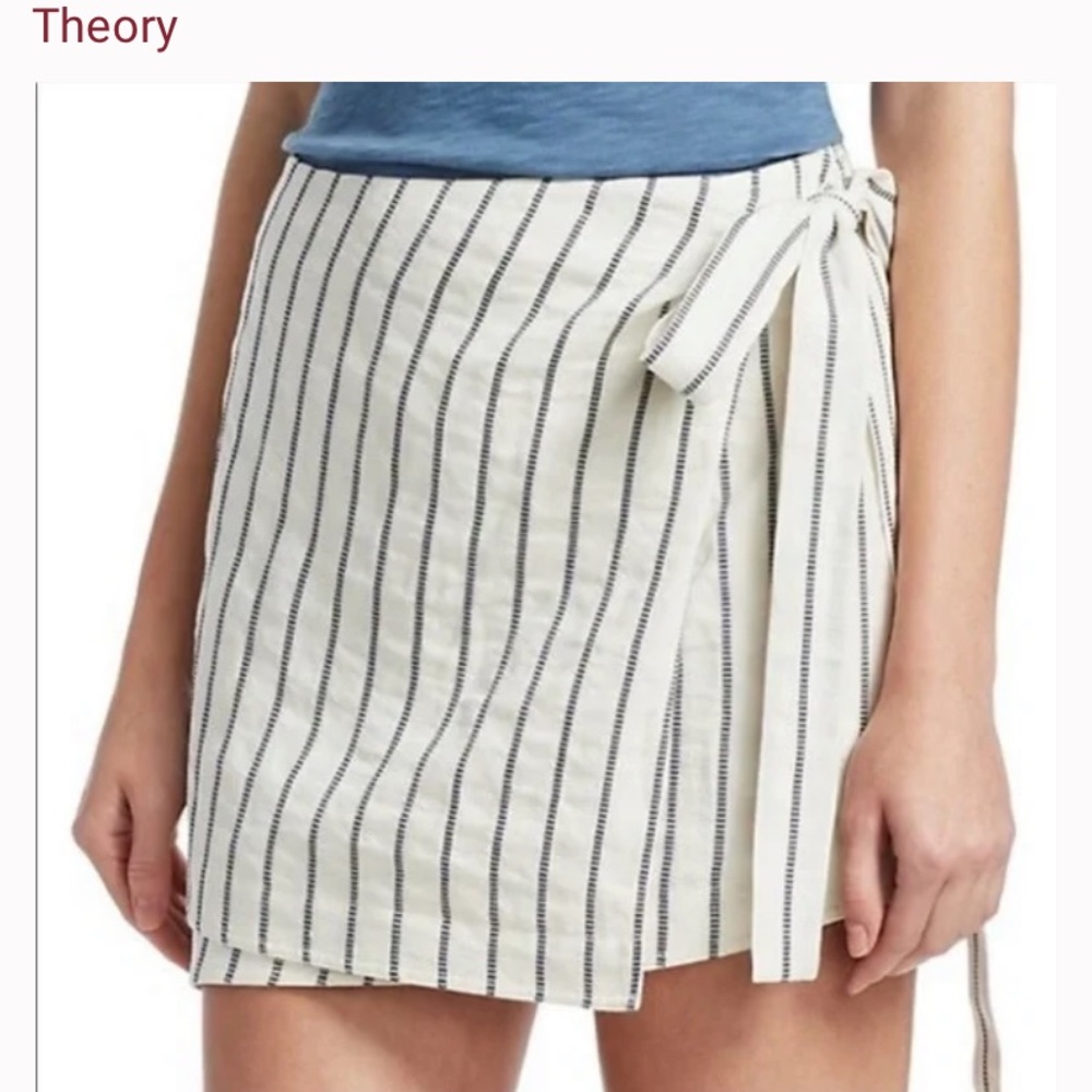 Theory Wrap Skirt